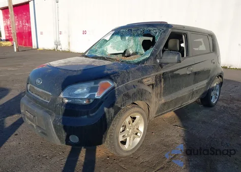 2010 Kia Soul + from USA, damaged, VIN KNDJT2A26A7043693